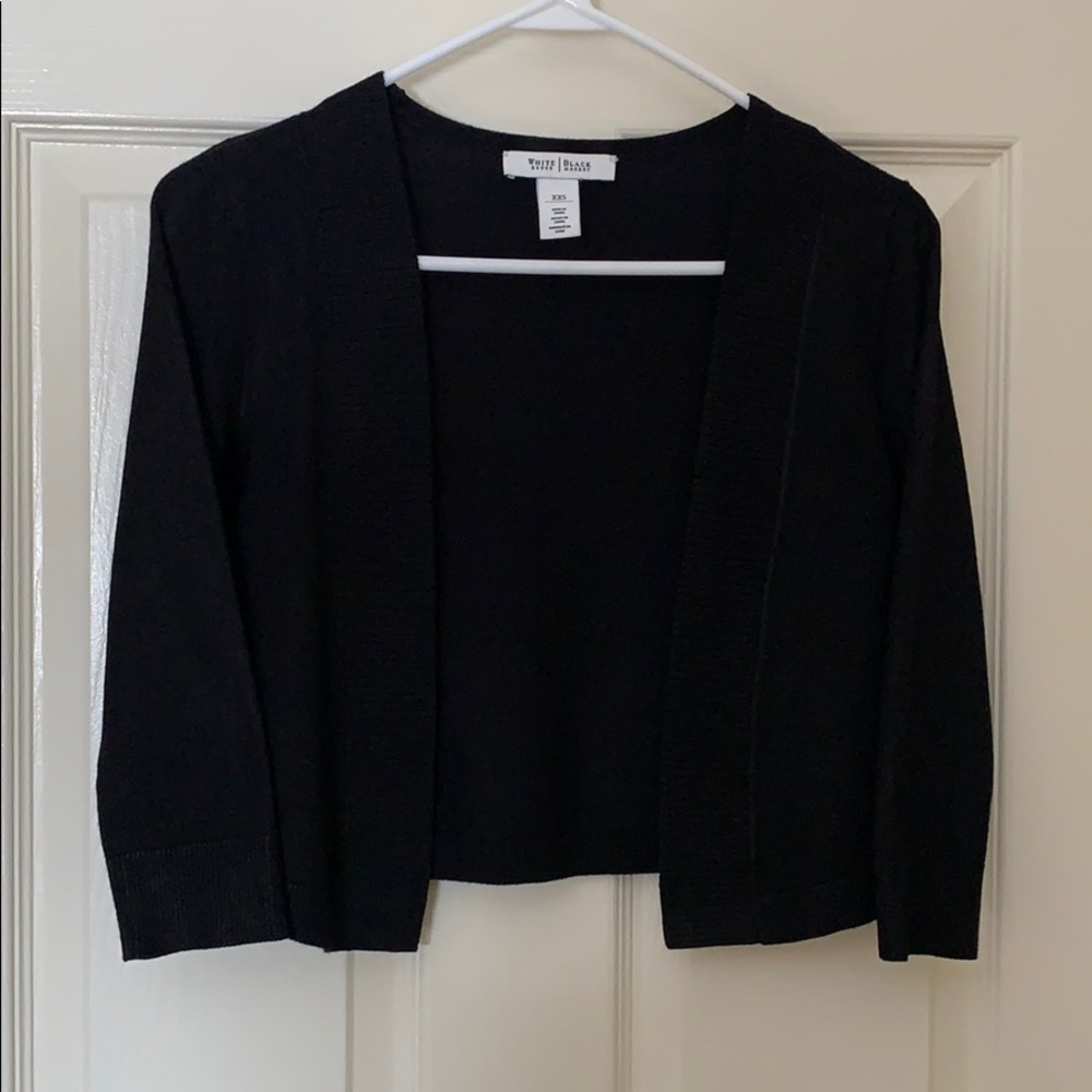 White House Black Market XXS Black Shrug